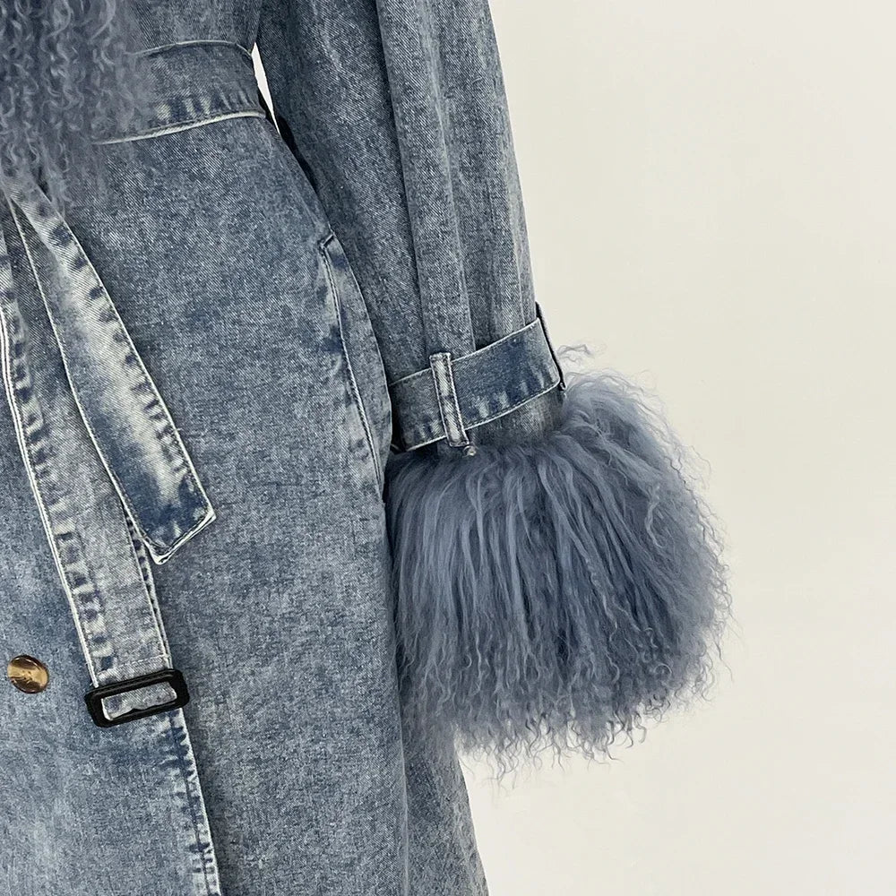 Fur Coats Woman Long Sleeve