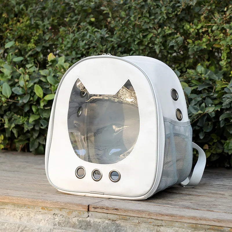 Space Capsule Pet Backpack 360° View