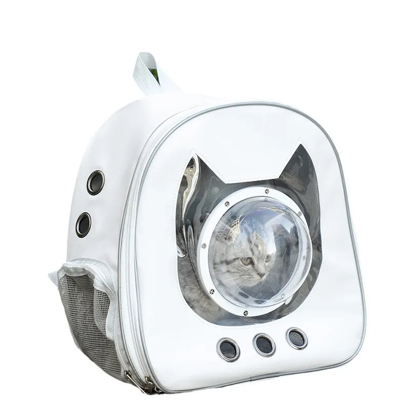 Space Capsule Pet Backpack 360° View