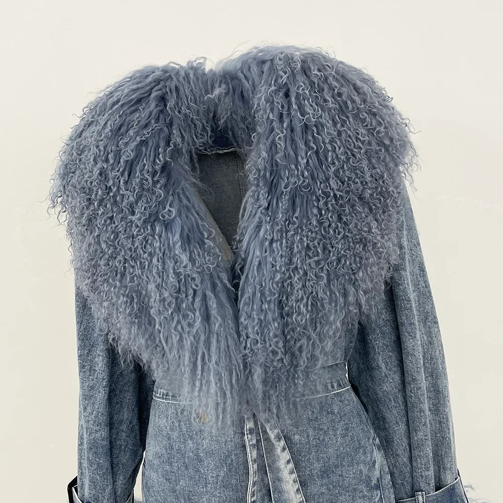 Fur Coats Woman Long Sleeve